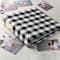 Black &#x26; White Buffalo Check D-Ring Scrapbook Album by Recollections&#x2122;